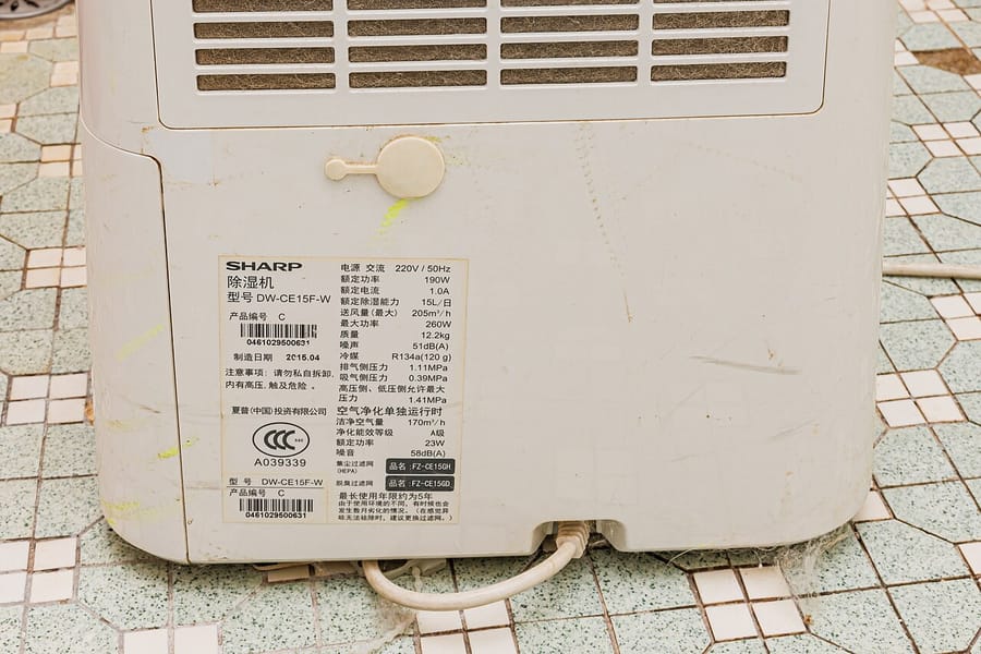 Vremi 1,500 Sq Ft Dehumidifier